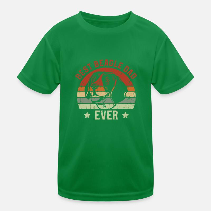 Meilleur Beagle Dad Ever - propriétaire de chien T-shirt sport Enfant