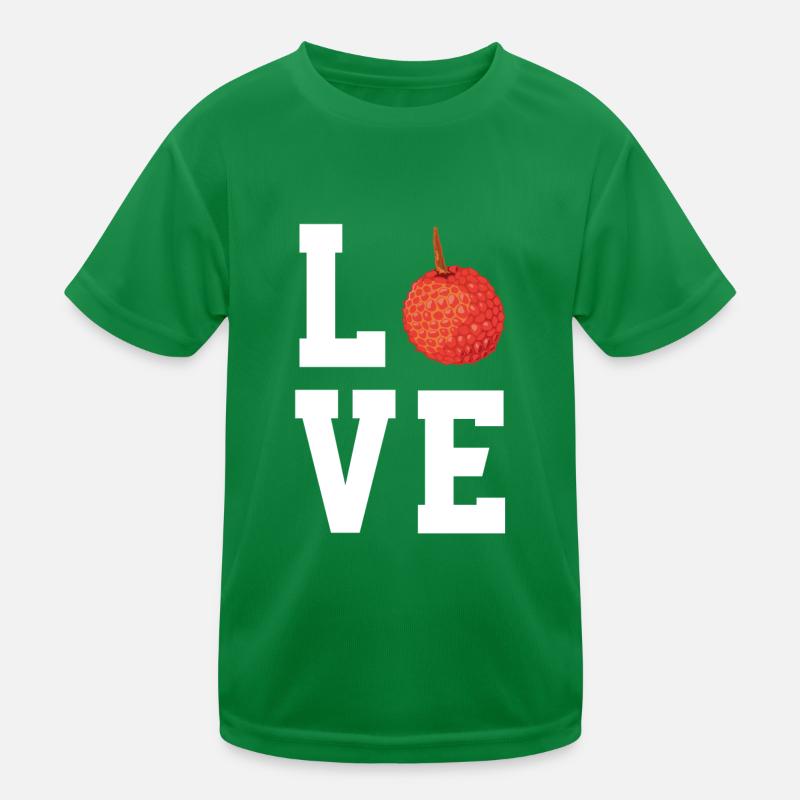 Litschi Kinder Funktions-T-Shirt