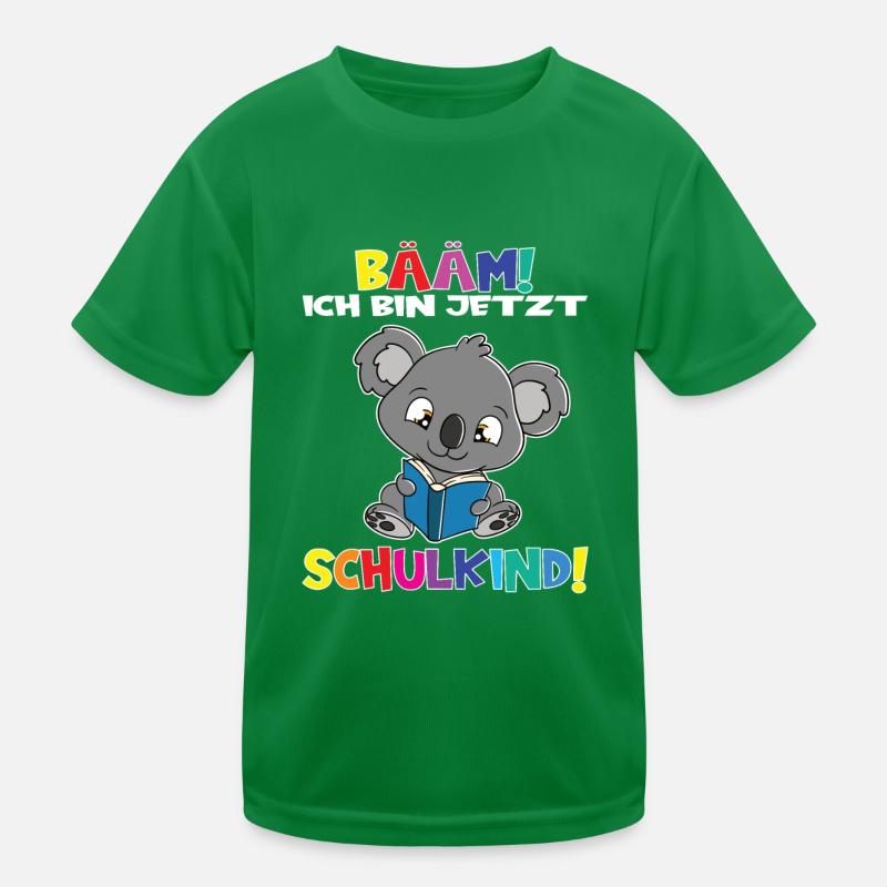 Bääm! Ich Bin Jetzt Schulkind Einschulung Kinder Funktions-T-Shirt