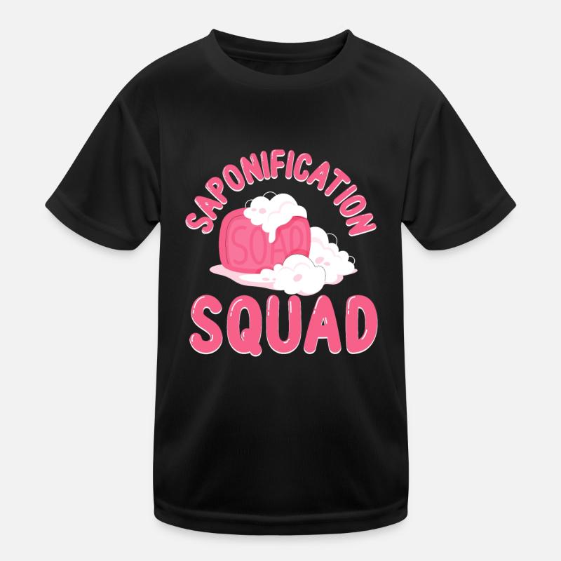Soap Making Crafting Kids Functional T-Shirt