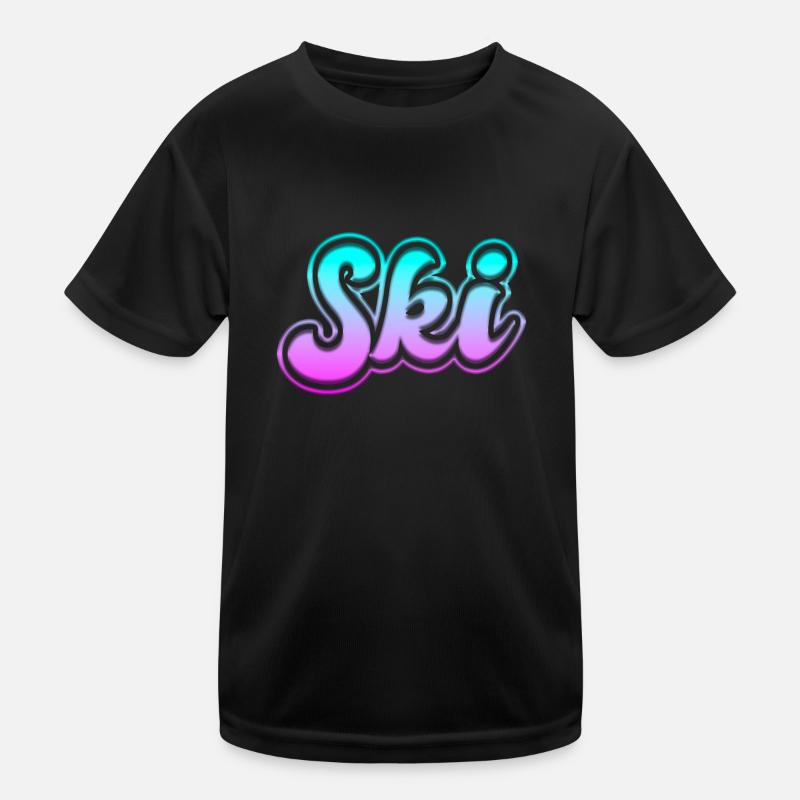 ski Kids Functional T-Shirt