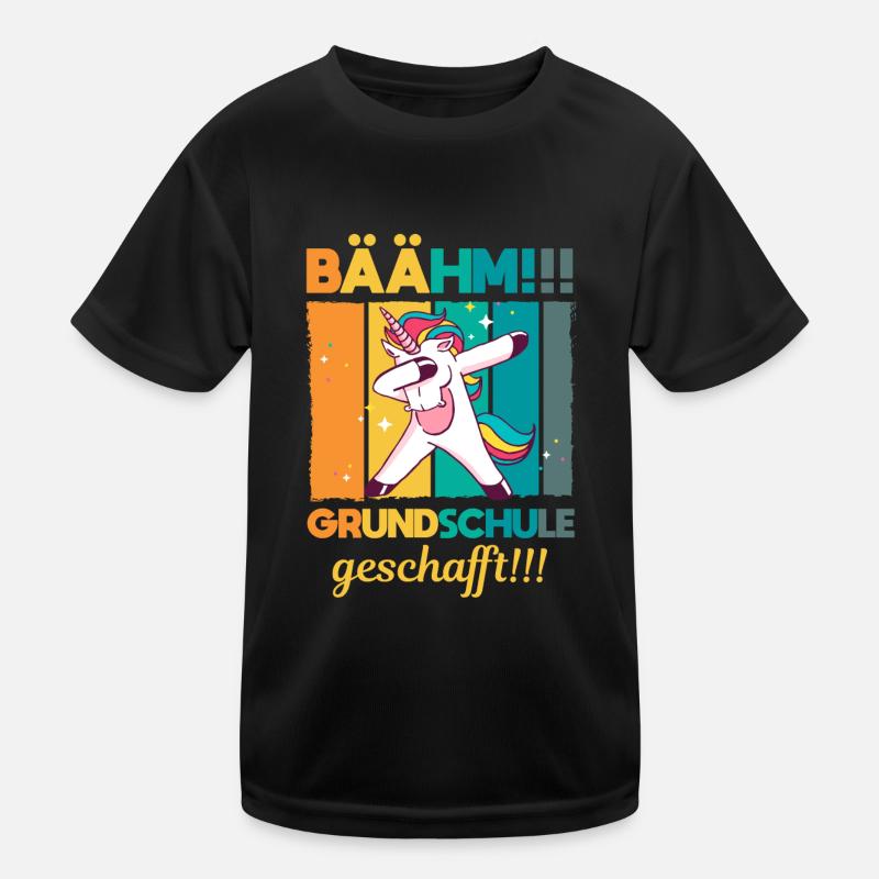 Grundschule Schulkind Schule Abgänger Absolvent Kinder Funktions-T-Shirt