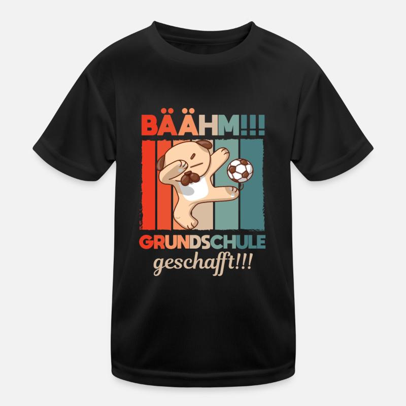 Grundschule Schulkind Schule Abgänger Absolvent Kinder Funktions-T-Shirt