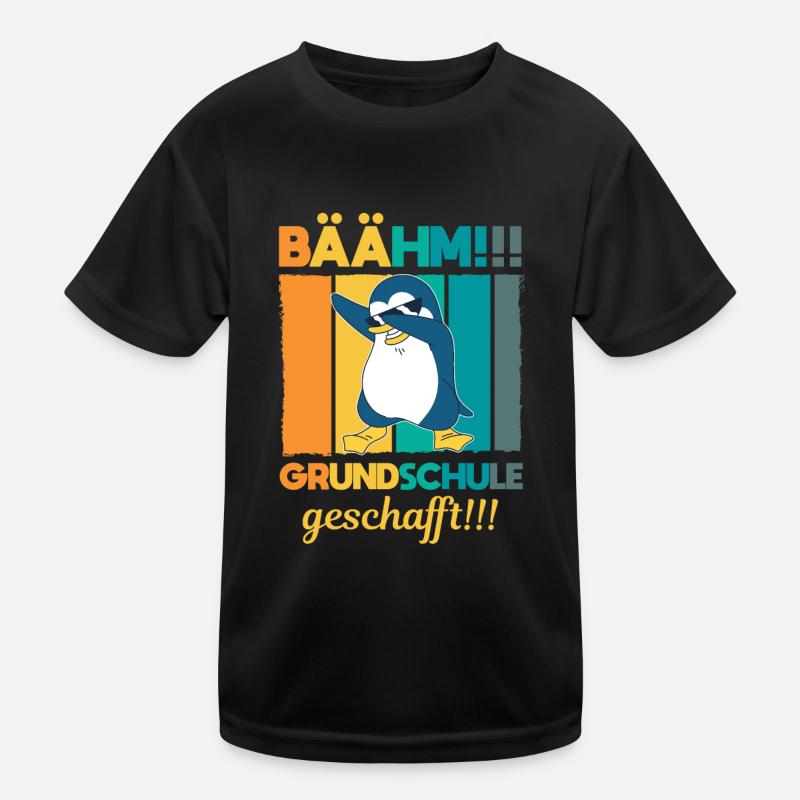 Grundschule Schulkind Schule Abgänger Absolvent Kinder Funktions-T-Shirt
