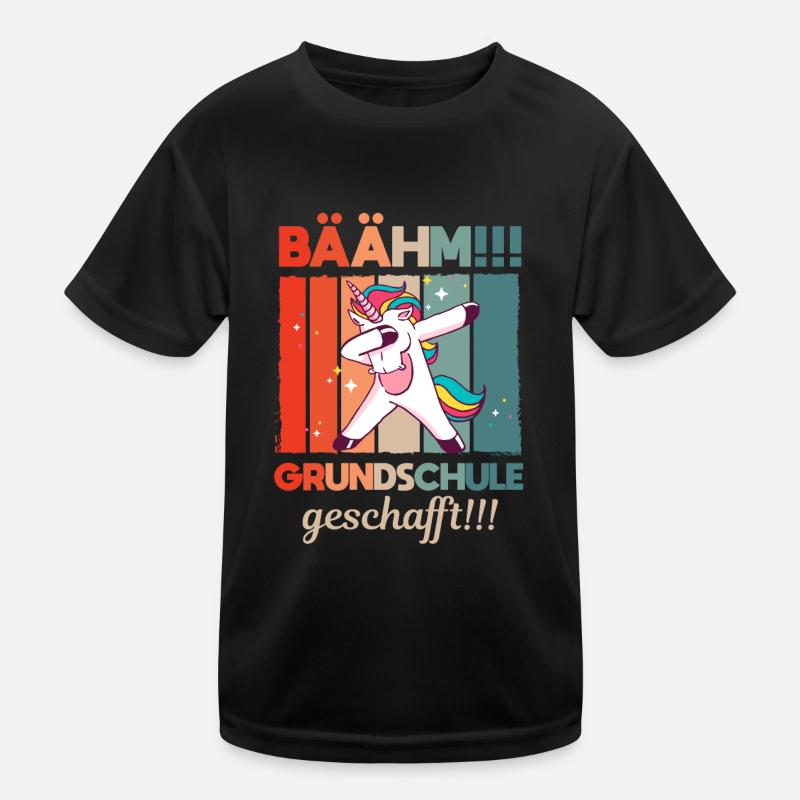 Grundschule Schulkind Schule Abgänger Absolvent Kinder Funktions-T-Shirt