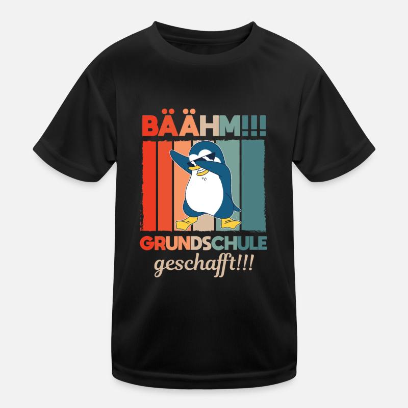 Grundschule Schulkind Schule Abgänger Absolvent Kinder Funktions-T-Shirt