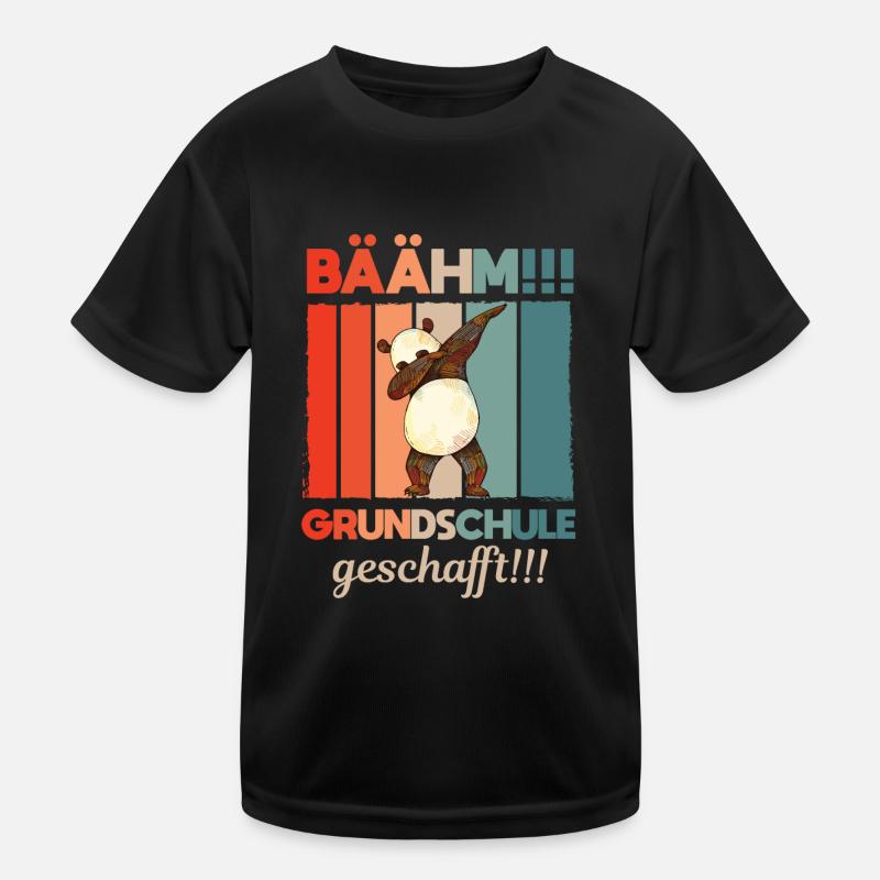 Grundschule Schulkind Schule Abgänger Absolvent Kinder Funktions-T-Shirt