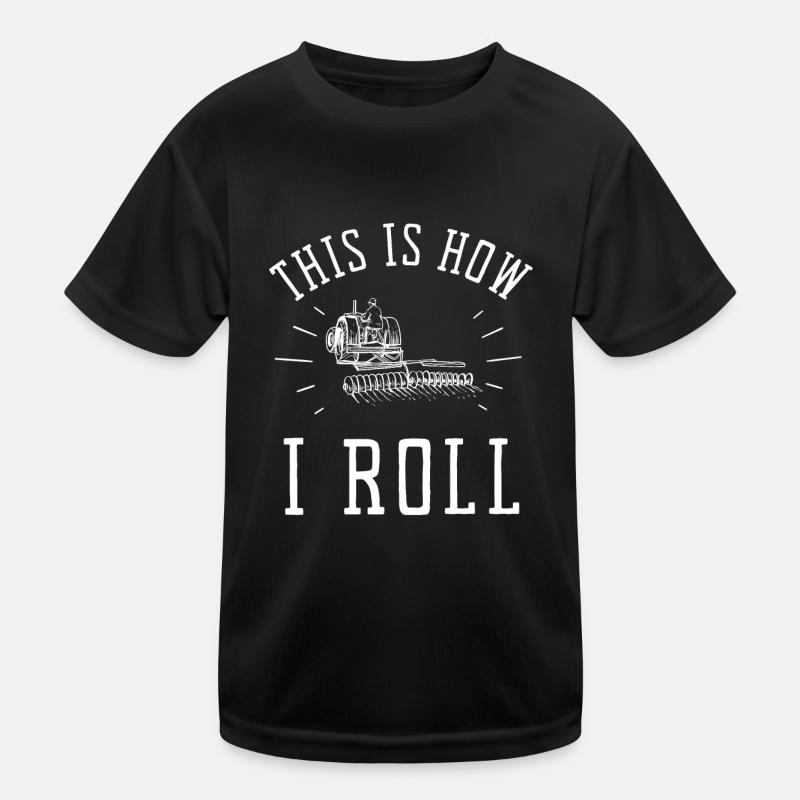 Farming Combine Harvester Driver Agriculture Kinder Funktions-T-Shirt