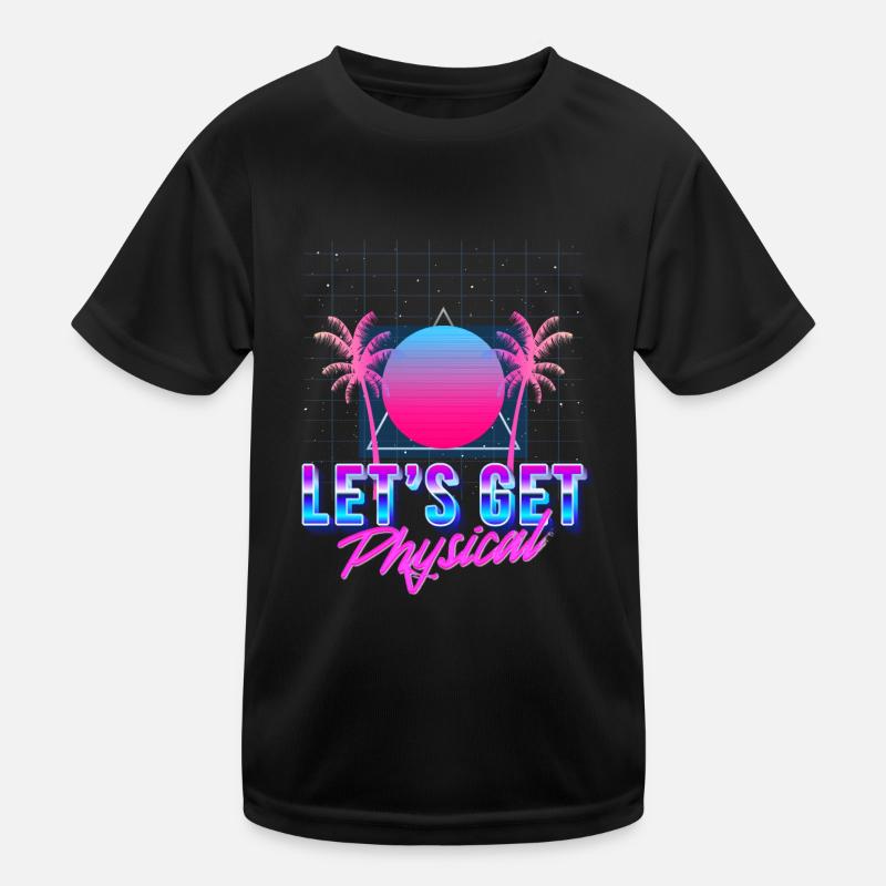 Obtenons l’esthétique Physique Vaporwave T-shirt sport Enfant