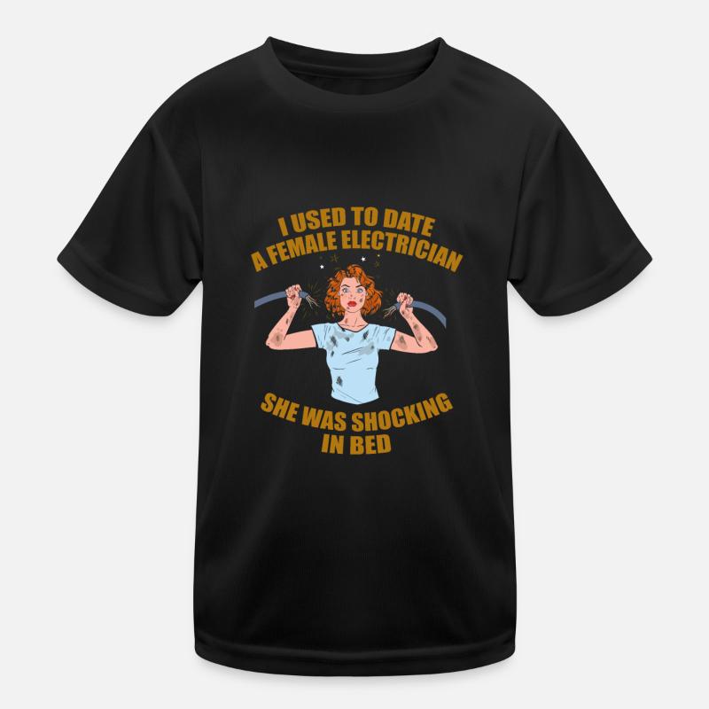 Electrician Electrical Engineer Electronics Technician Kids Functional T-Shirt