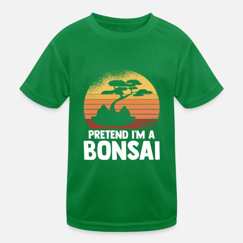 Bonsai Tree Kinder Funktions-T-Shirt