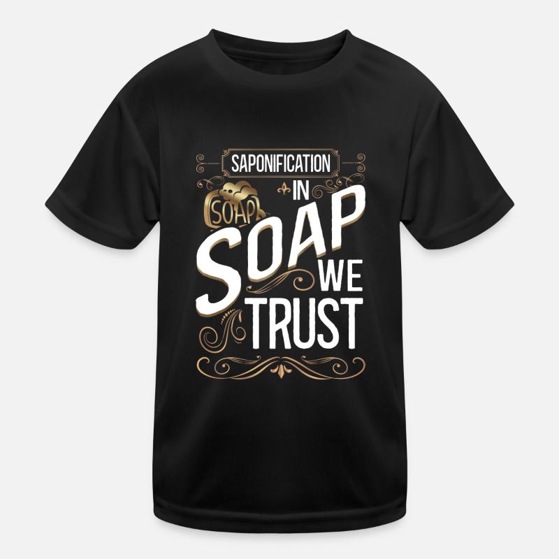 Fabrication de savon T-shirt sport Enfant