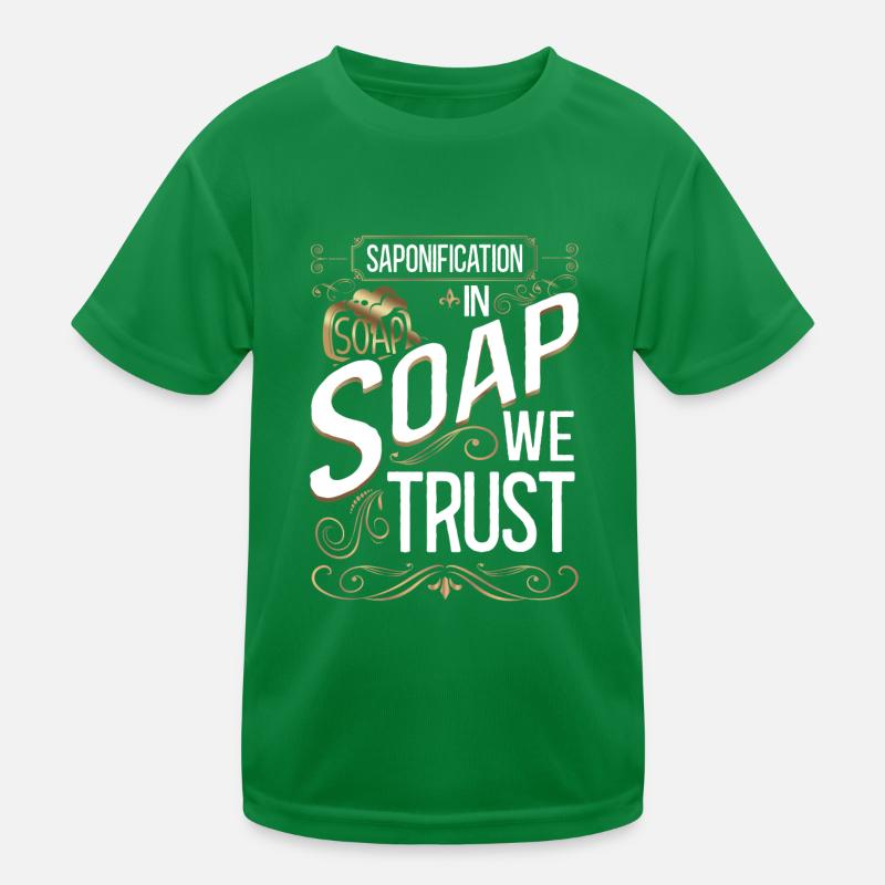 Soap Making Crafting Kids Functional T-Shirt