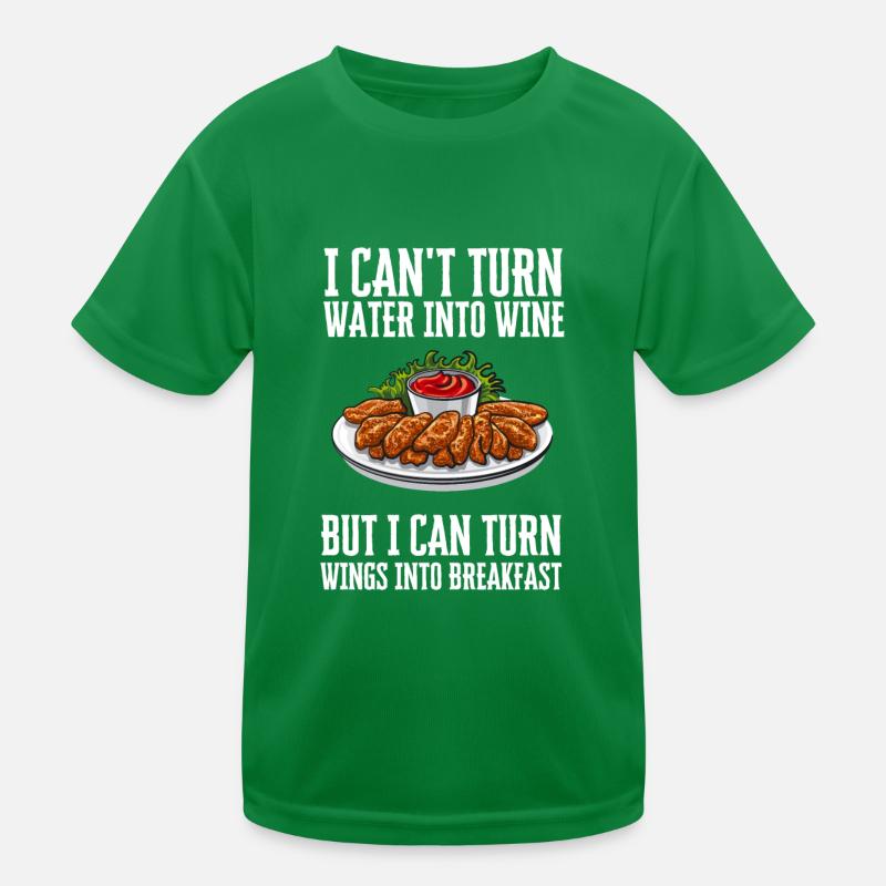 Chicken Wings Fried Chicken And Chicken Nuggets Kinder Funktions-T-Shirt