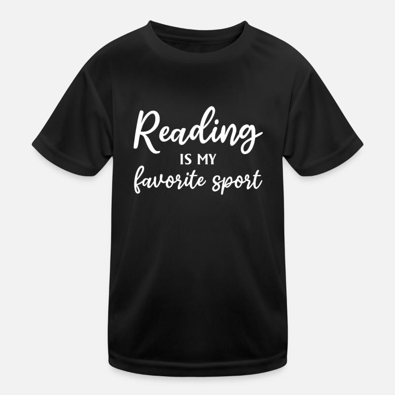 La lecture est mon sport préféré - Book Lover Book T-shirt sport Enfant