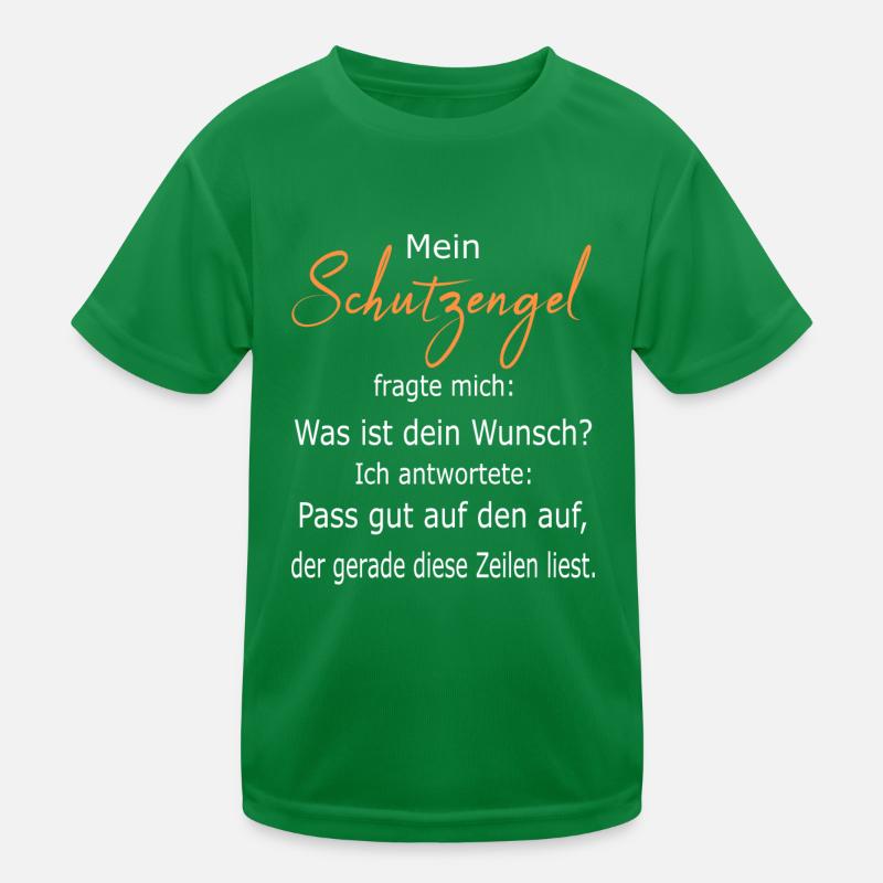 Schutzengel Engel Kinder Funktions-T-Shirt