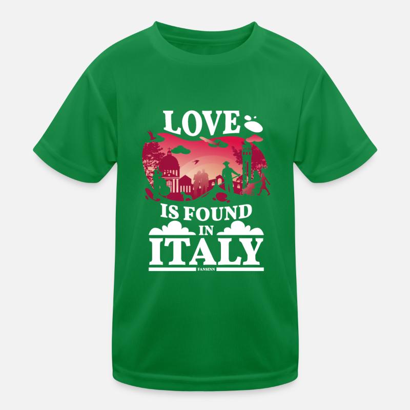 Italy Kids Functional T-Shirt