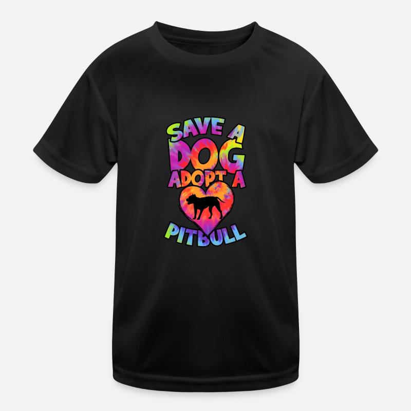 Sauver un chien Adopter un pitbull - pitbull T-shirt sport Enfant
