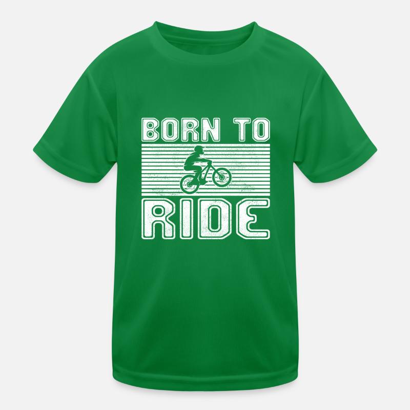 Mountain biking Kids Functional T-Shirt