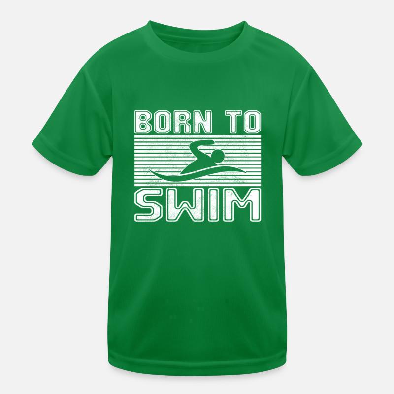 Schwimmen Kinder Funktions-T-Shirt