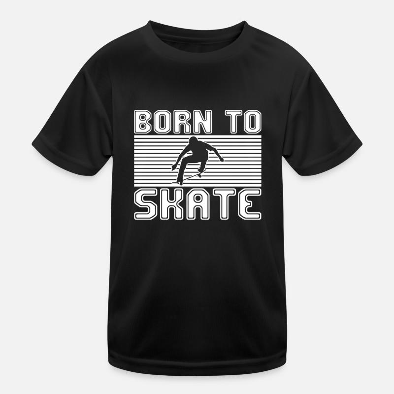 skating Kids Functional T-Shirt