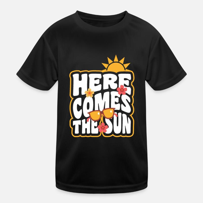 Summer - Kids Functional T-Shirt - black
