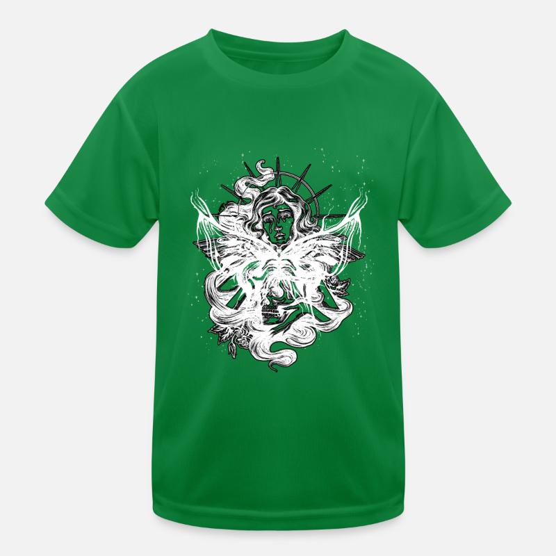 Occult Goth Gothique Punk Grunge T-shirt sport Enfant