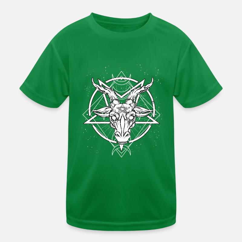 Okkult Goth Gothic Punk Grunge Kinder Funktions-T-Shirt