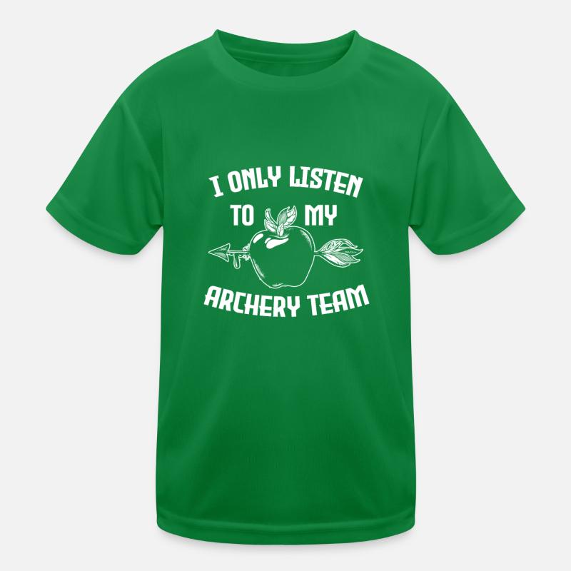 Archer Archery Arrow Archery Archery Kids Functional T-Shirt