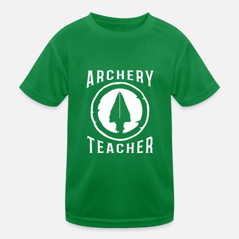 Bogenschütze Bogensport Pfeil Bogen Bogenschießen Kinder Funktions-T-Shirt