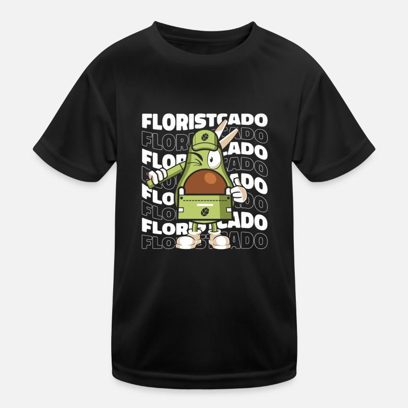 Florist Floristry Kids Functional T-Shirt