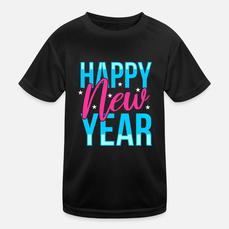 Happy New Year! Kids Functional T-Shirt