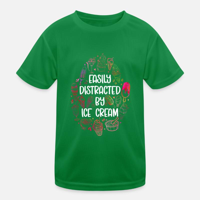 Ice Cream Cone Popsicle Easily Kinder Funktions-T-Shirt