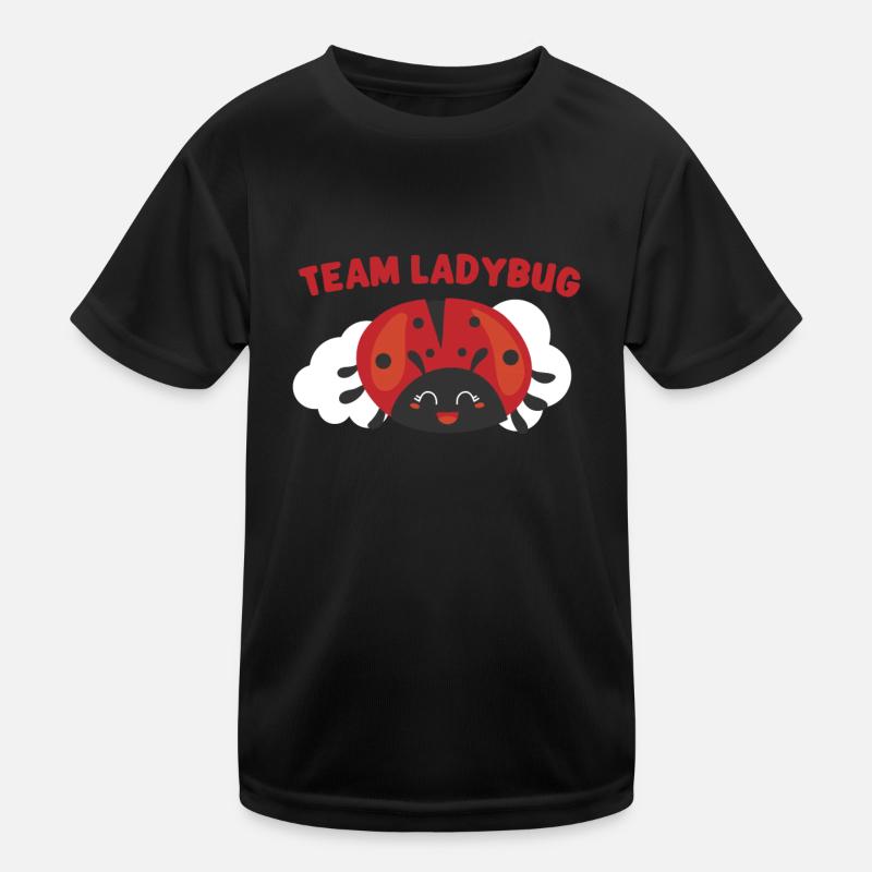 Ladybug Ladybug Entomology Insects Kids Functional T-Shirt