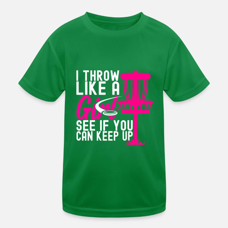 Disc Golf Disc Golfeur T-shirt sport Enfant