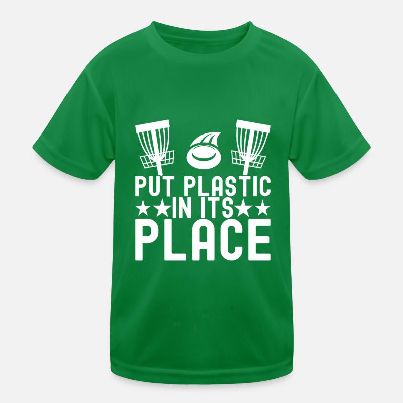 Disc Golf Disc Golfeur T-shirt sport Enfant