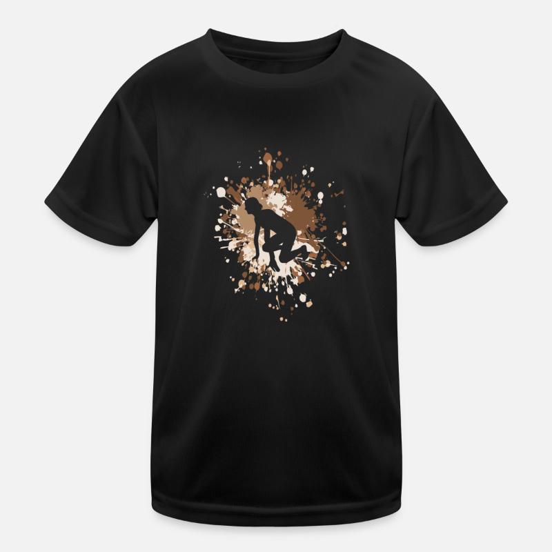 Athletics Starter Runner Color Splash Kinder Funktions-T-Shirt
