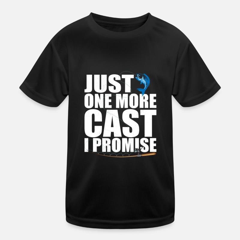 Juste un casting de plus que je promets à la pêche à la ligne T-shirt sport Enfant