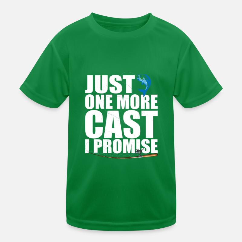 Juste un casting de plus que je promets à la pêche à la ligne T-shirt sport Enfant