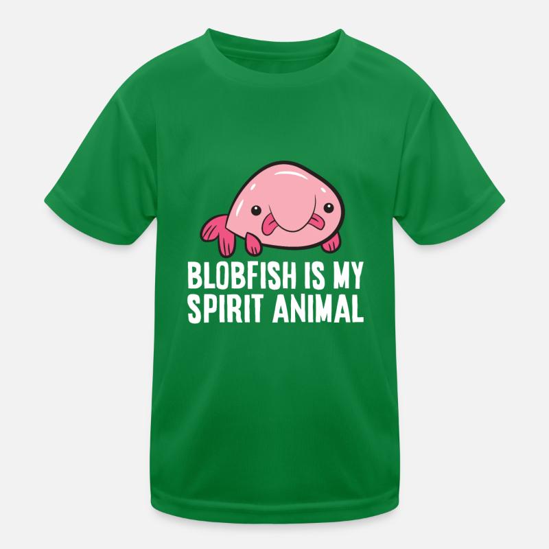 Blobfish est mon animal d’âme Blobfish T-shirt sport Enfant