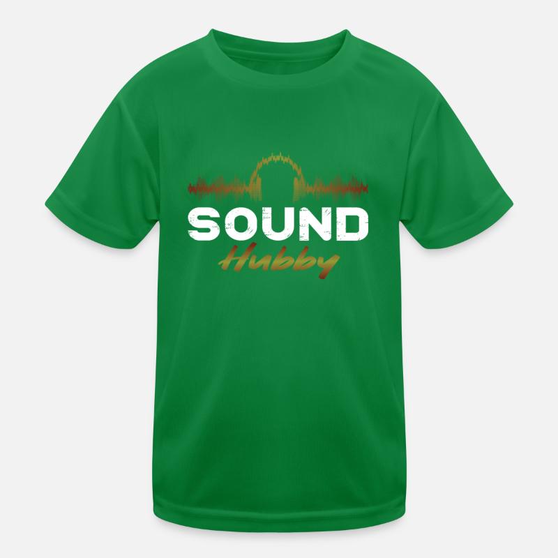 Tontechniker Sound Audio Engineer Kinder Funktions-T-Shirt