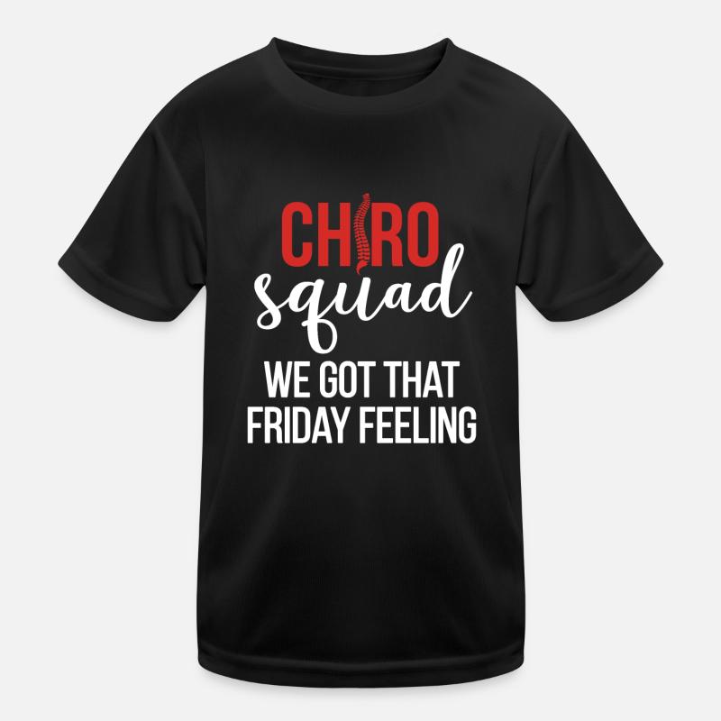 Chiropractor Chiropractic Chiropractor Kids Functional T-Shirt
