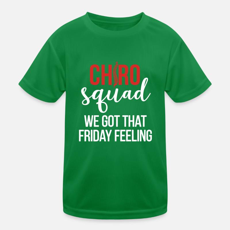 Chiropractor Chiropractic Chiropractor Kids Functional T-Shirt