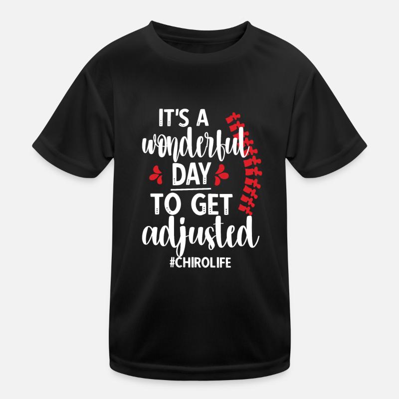 Chiropractor Chiropractic Chiropractor Kids Functional T-Shirt