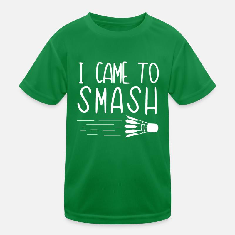 Badminton, Badminton -Spieler Kinder Funktions-T-Shirt