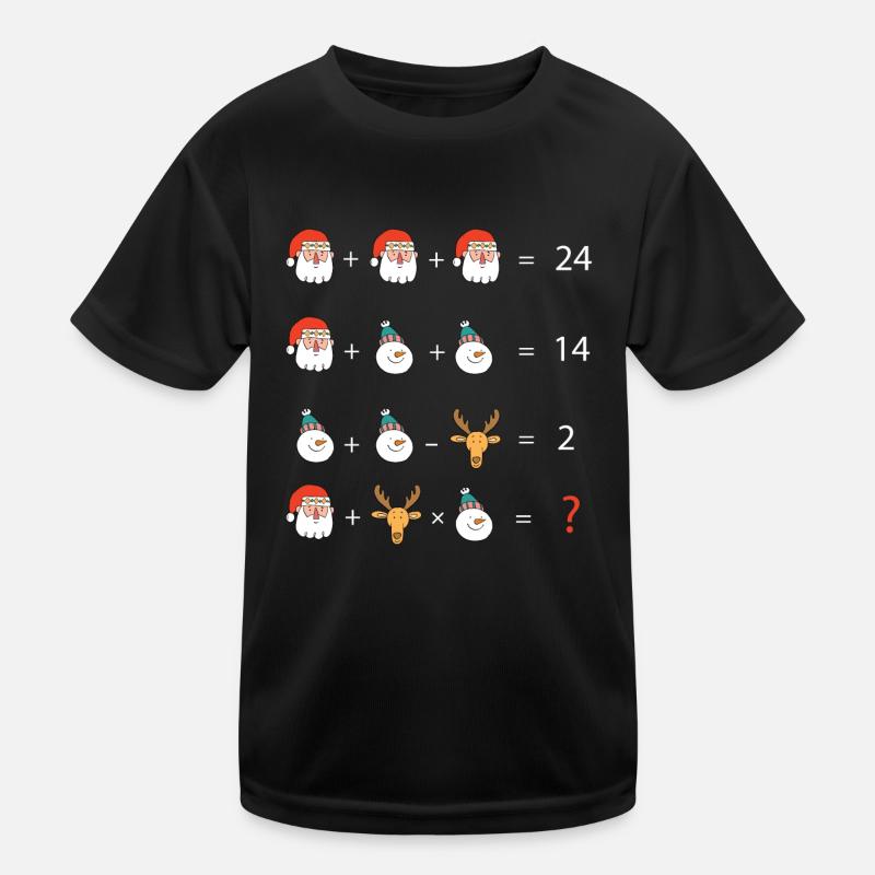 Math Teacher Equation Kids Functional T-Shirt