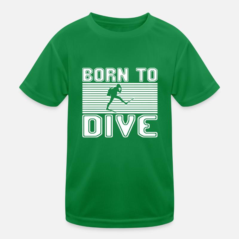 Tauchen Kinder Funktions-T-Shirt