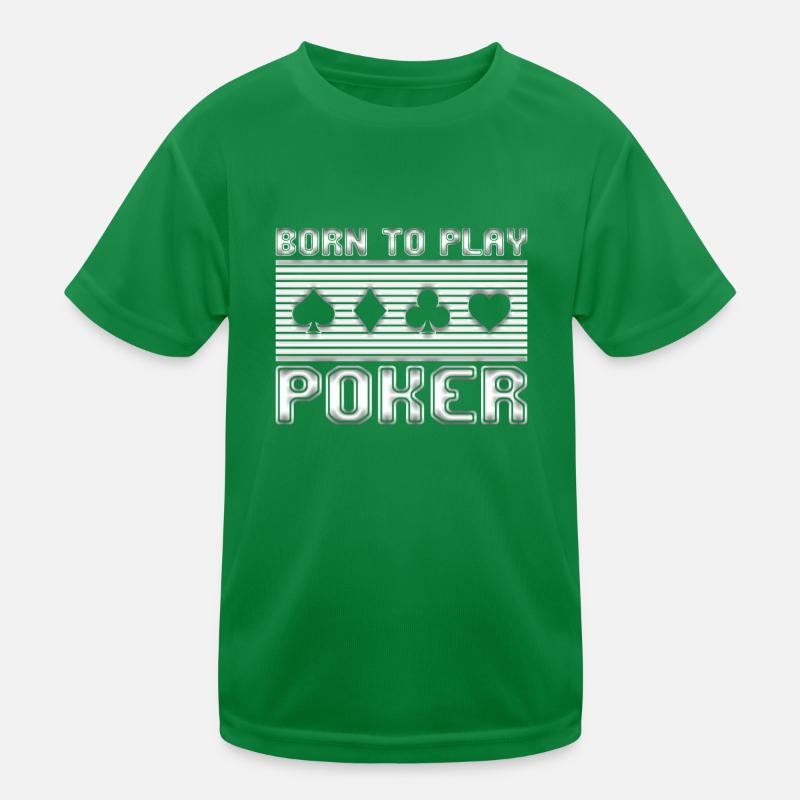 Poker T-shirt sport Enfant