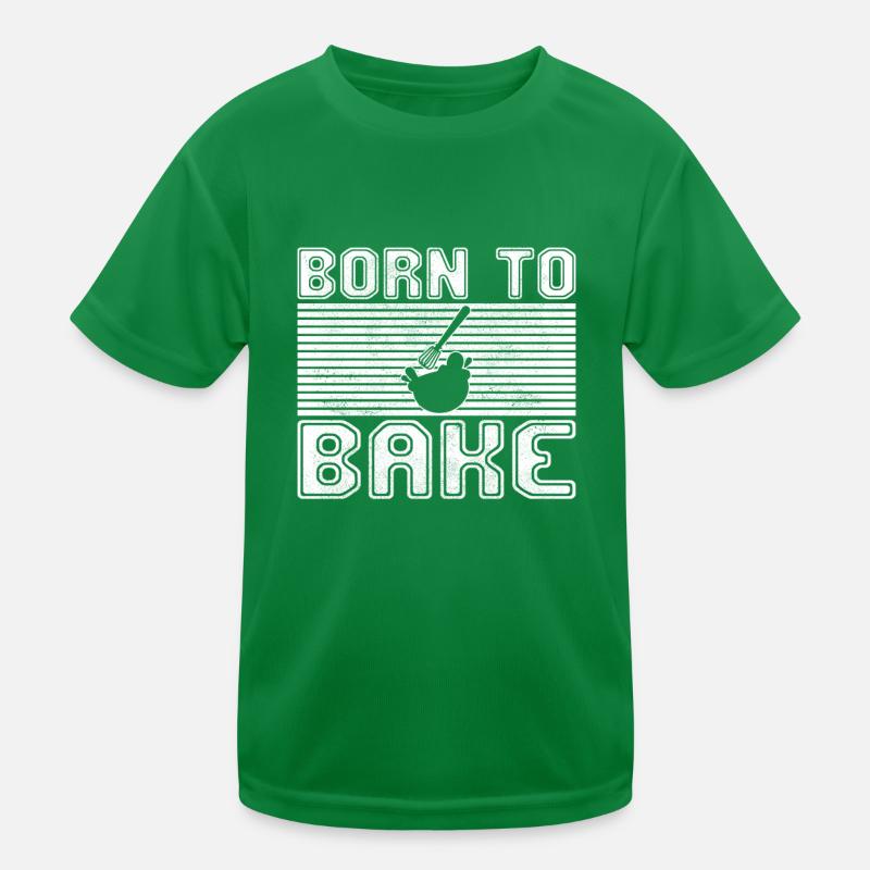 Backen Kinder Funktions-T-Shirt
