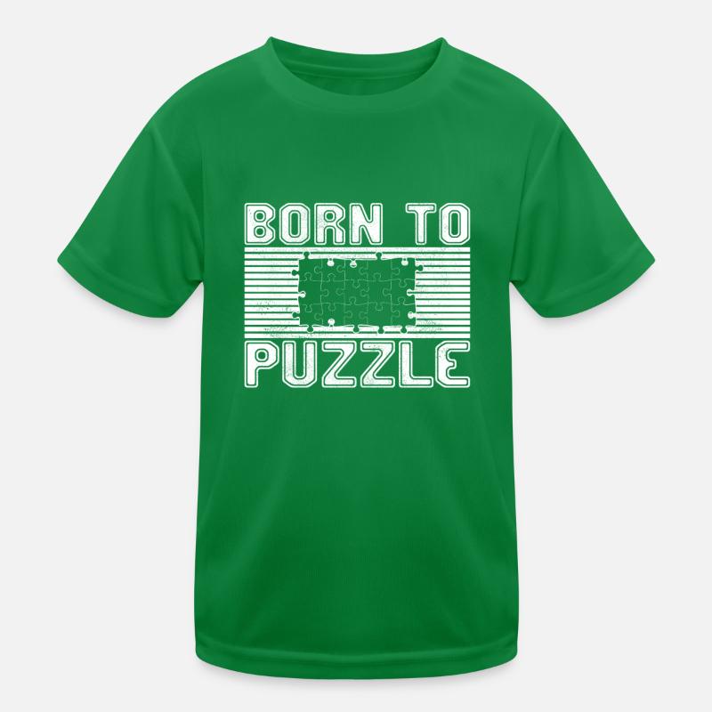Puzzeln Kinder Funktions-T-Shirt